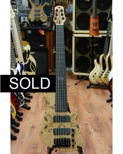 Chris Larkin Singlecut 6 fretless